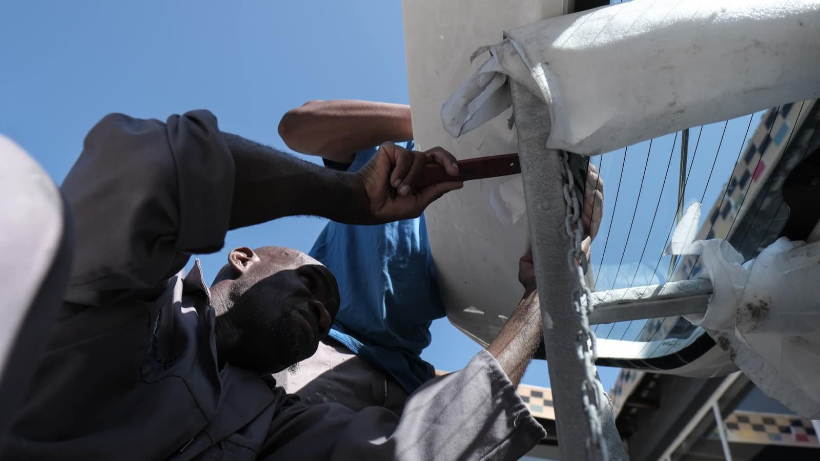 Structural and chassis repair work